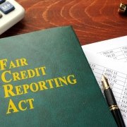 Fair Credit Reporting Act on a messy desk